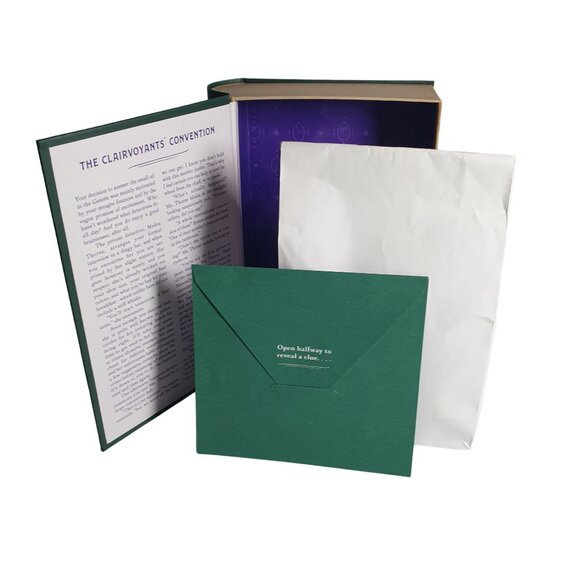 Murder Most Puzzling 500-Piece Puzzle Book Box Edition Clairvoyants Convention - Picture 6 of 6